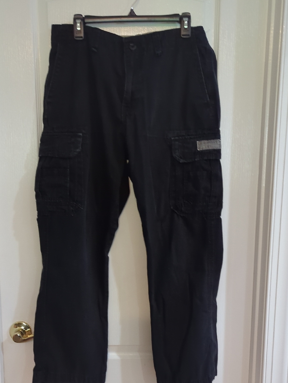 UNIONBAY Dark NAVY Cargo Pants with Side Flap Pockets 32x30